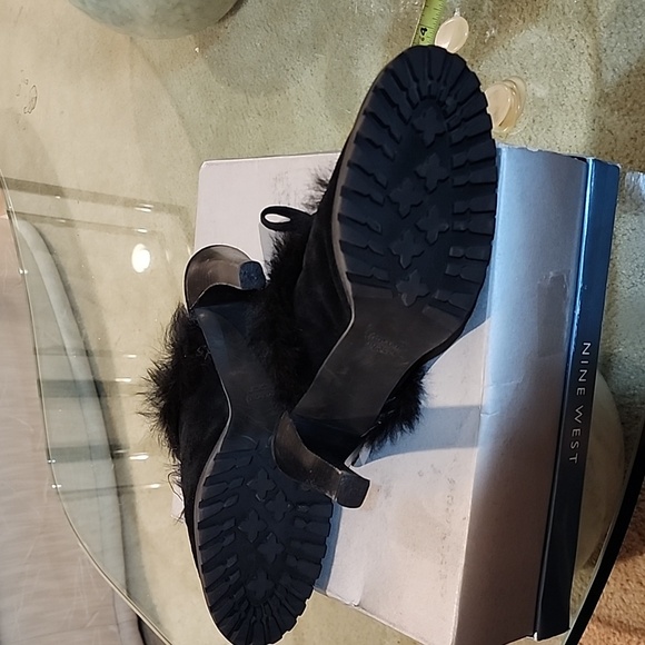 Coach suede and fur booties - Picture 6 of 9